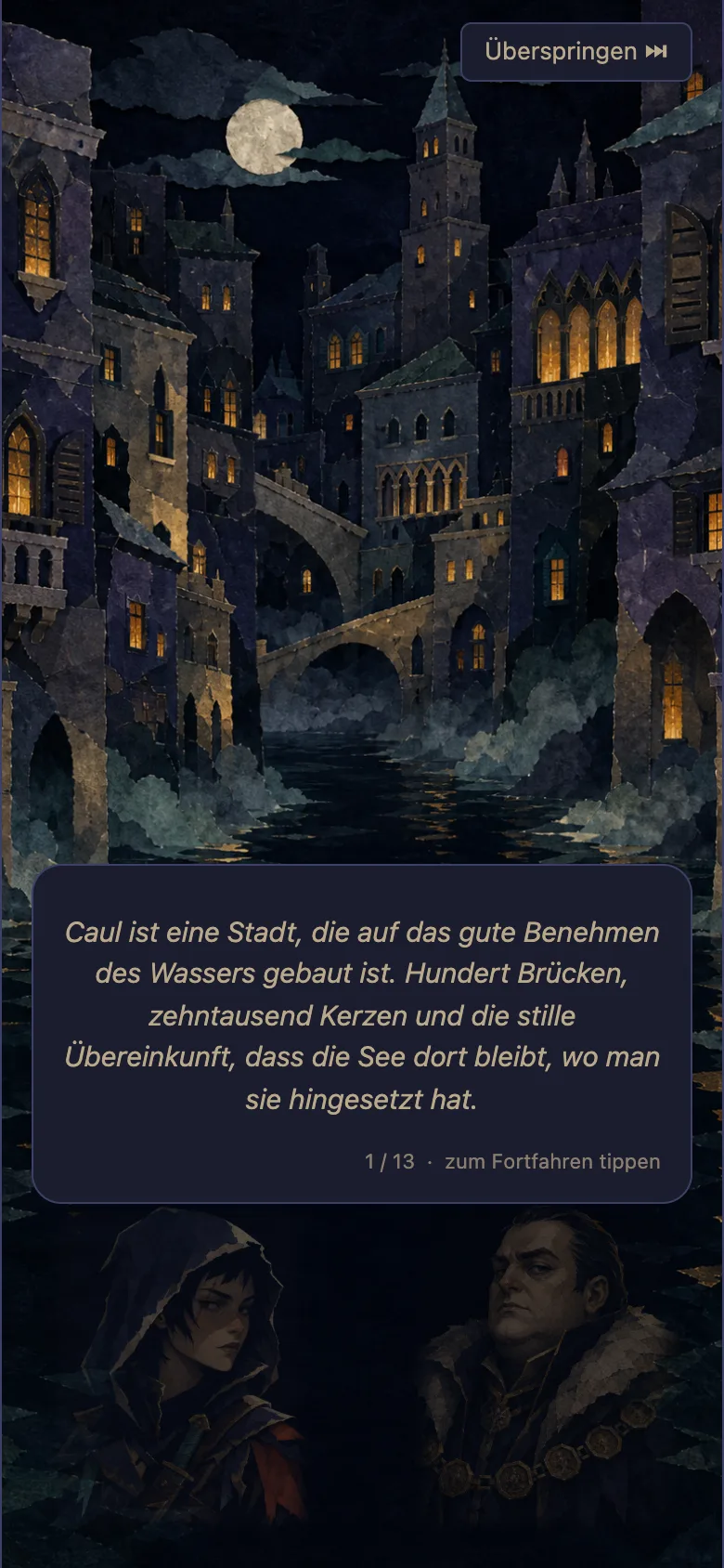 Zwischen den Ebenen: die Geschichte