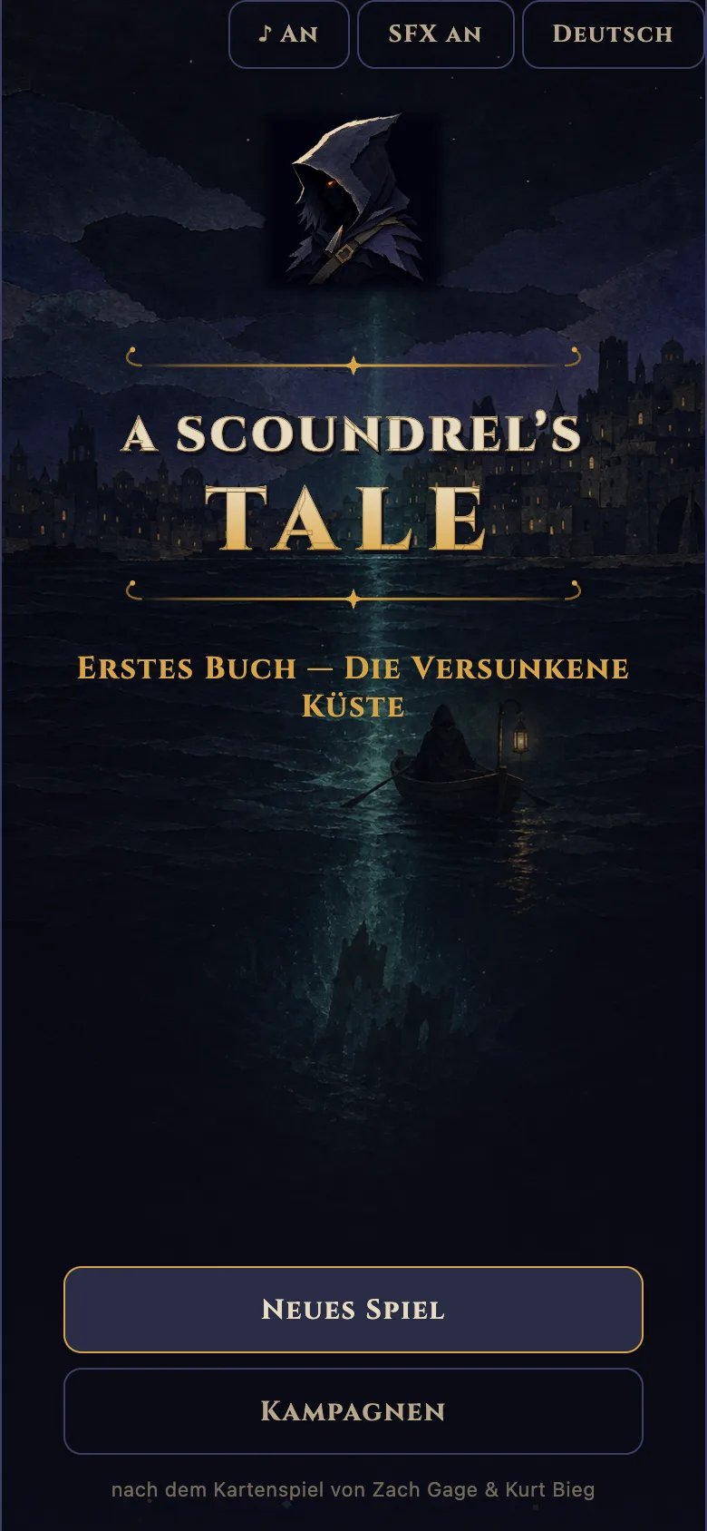 Der Titelbildschirm